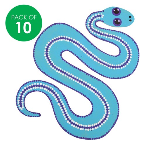 Wooden Snakes - Pack of 10