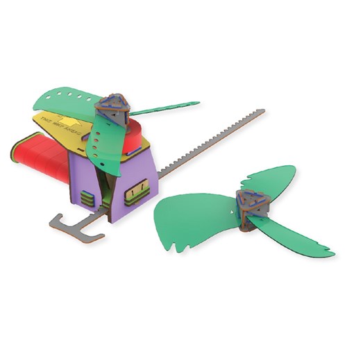 Gear Propeller Flying Machine