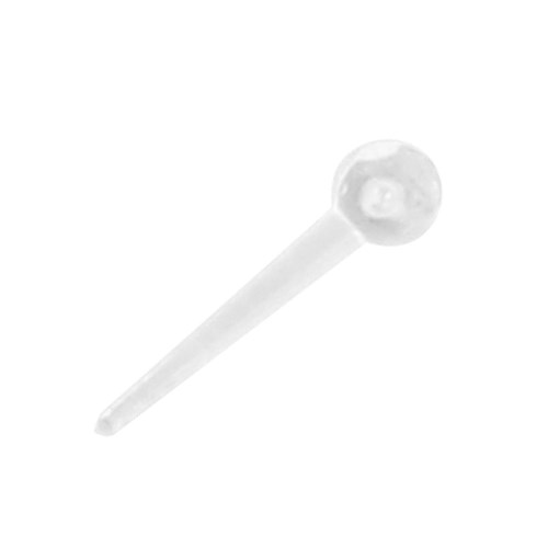 Plastic Pins - Clear - Pack of 1,000