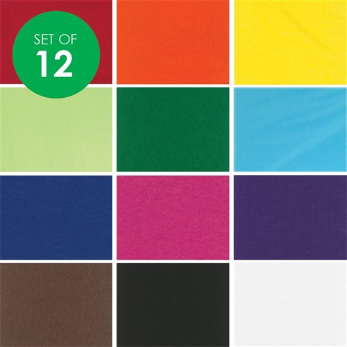 Tissue Paper - Set of 12 Colours