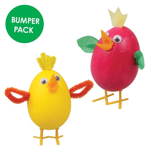 Decofoam Eggs Bumper Pack CleverPatch Art & Craft Supplies
