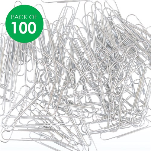 Paper Clips - 50mm - Pack of 100