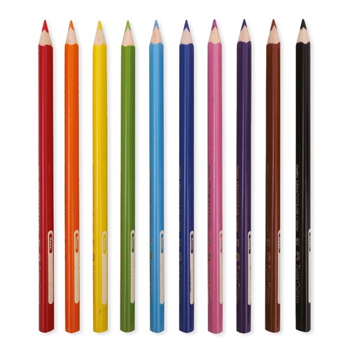 Faber-Castell Junior Triangular Pencils Deskpack - Pack of 50