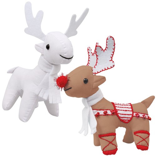 Soft Fabric Reindeer - Each