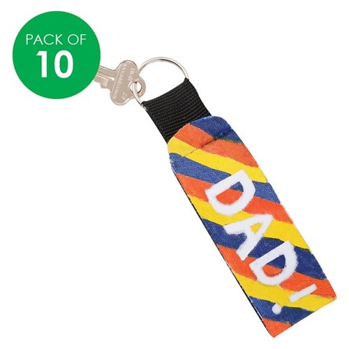 Design Your Own Neoprene Keyrings - Pack of 10