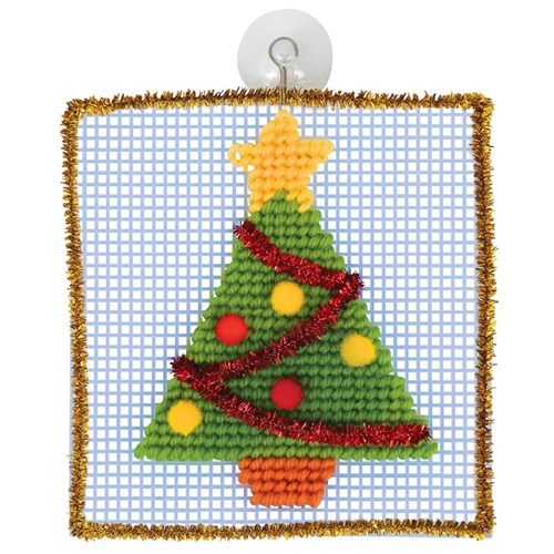Christmas Tree Embroidery Kit - Each