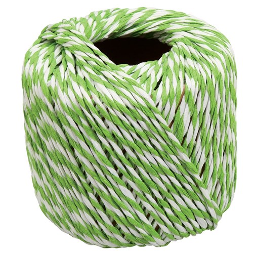 Paper Rope Ball - Green - 20 Metres