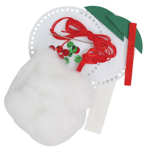 Felt Christmas Ornaments Sewing CleverKit Multi Pack - Pack of 4