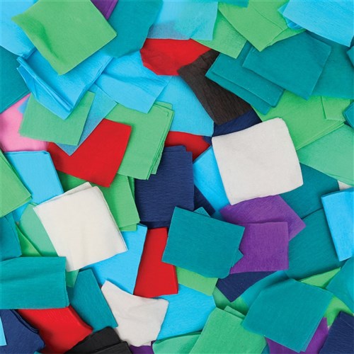 Scrunch Art Paper Squares - Cool Tones - 500g Pack