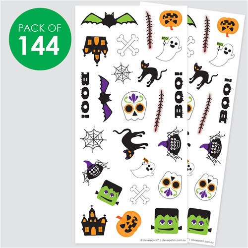 Halloween Stickers - Pack of 144