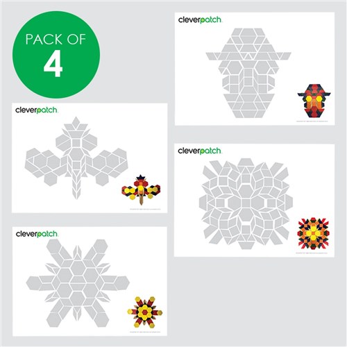 Tessellation Block Templates - Pack of 4