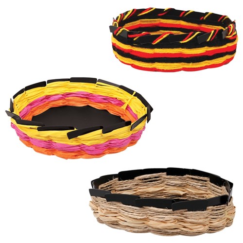 Plastic Weaving Basket Bases - Pack of 10