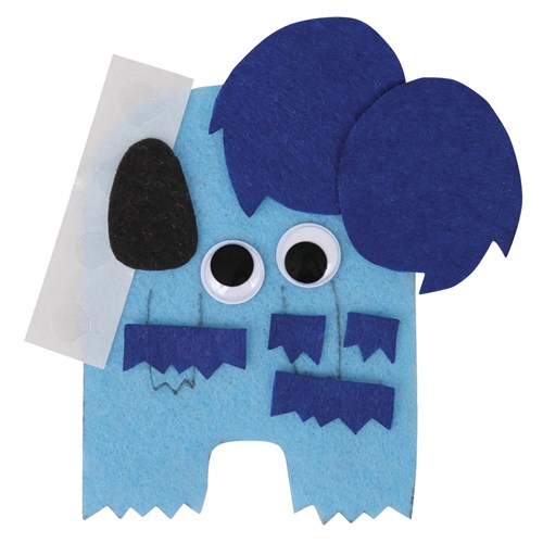 Felt Animal Bookmarks CleverKit Multi Pack - Pack of 4