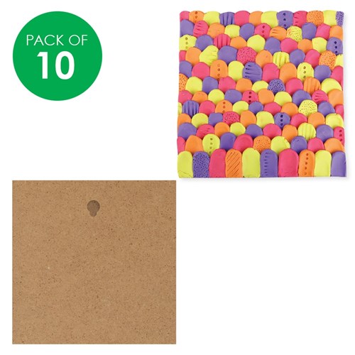 Wooden Art Panels - Pack of 10