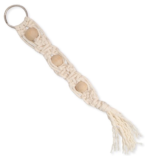 Macrame Bead Keyring CleverKit