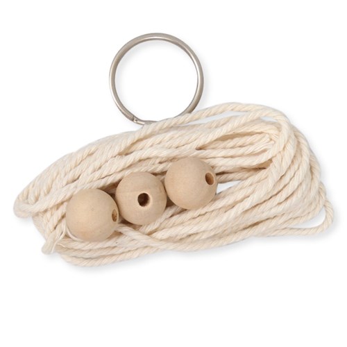 Macrame Bead Keyring CleverKit