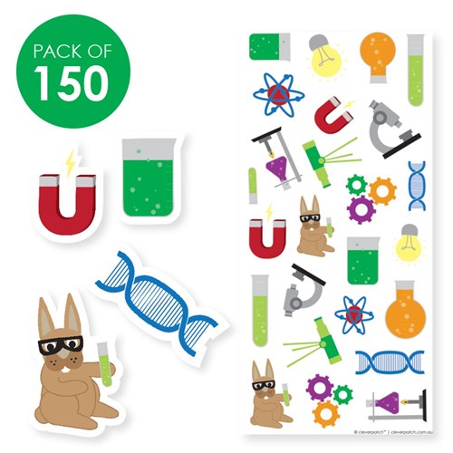 Science Stickers - Pack of 150