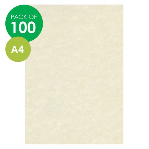 A4 Parchment Paper 10 Sheet Pack 90GM HIGH Quality Certificate Paper