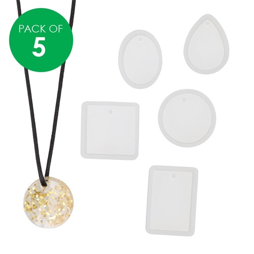 Silicone Jewellery Moulds - Pack of 5
