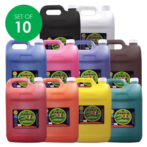 Enviro Paint - 5 Litres - Set of 10 Colours