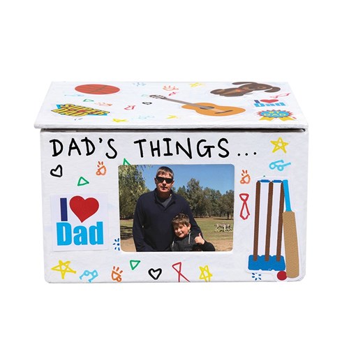 Papier Mache Photo Box