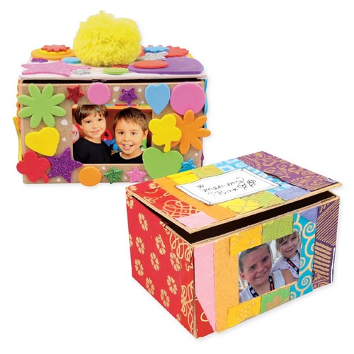 Papier Mache Photo Box