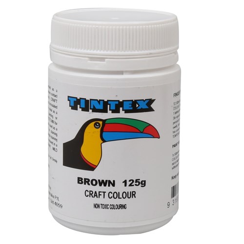 Tintex Craft Colour - Brown - 125g