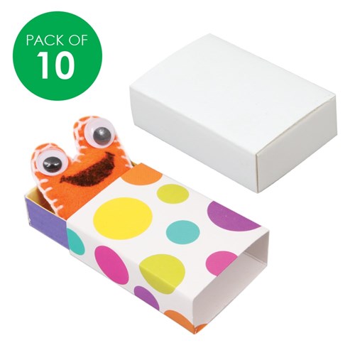 Cardboard Match Boxes - Pack of 10