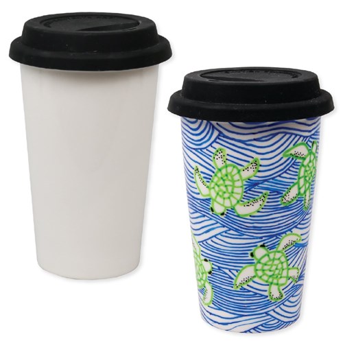 Porcelain Travel Mug - Each