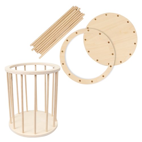 Wooden Basket Weaving Frame Kit