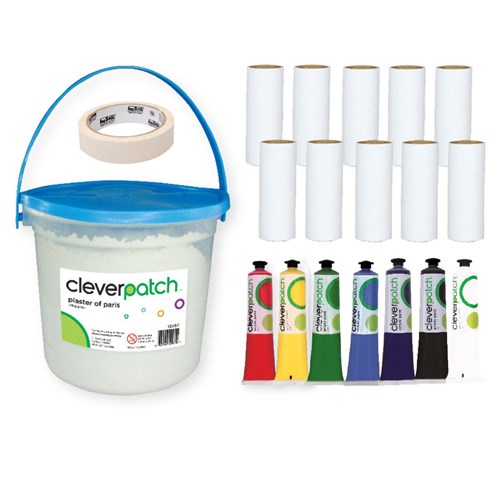 DIY Giant Pavement Chalk Kit CleverPatch CleverPatch Art & Craft