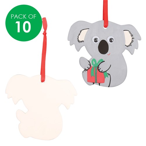 Hanging Ceramic Koalas - Pack of 10