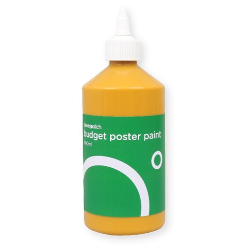 CleverPatch Budget Poster Paint - Ochre - 500ml