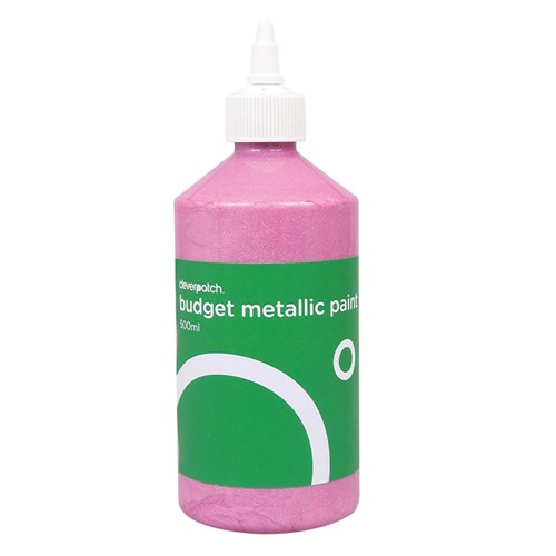 CleverPatch Budget Metallic Paint - Pink - 500ml