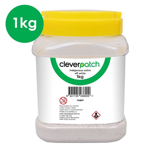 Indigenous Ochre - Off White - 1kg Tub