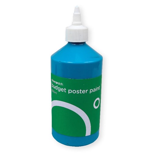 CleverPatch Budget Poster Paint - Turquoise - 500ml