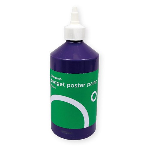 CleverPatch Budget Poster Paint - Purple - 500ml