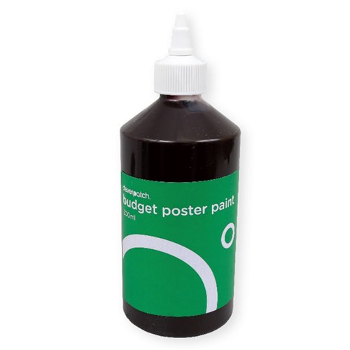 CleverPatch Budget Poster Paint - Brown - 500ml