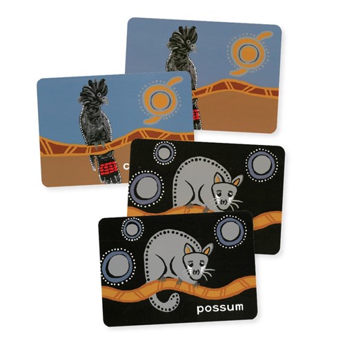 Aboriginal Language Australian Animal Cards & DVD