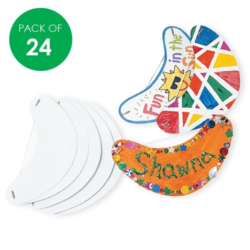Decorate Your Own Visors - Pack of 24