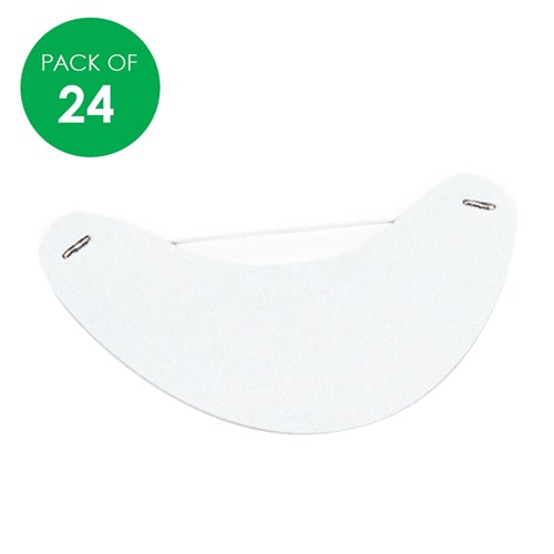Decorate Your Own Visors - Pack of 24