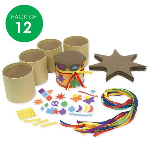 Easy-to-Make Drum Kit - Pack of 12