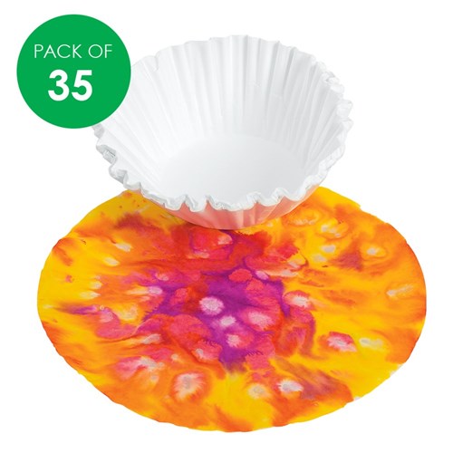 Liquid Watercolor Texas Snowflakes - 65cm - Pack of 35