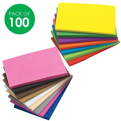 Colorations Foam Sheet Super Pack - Pack of 100
