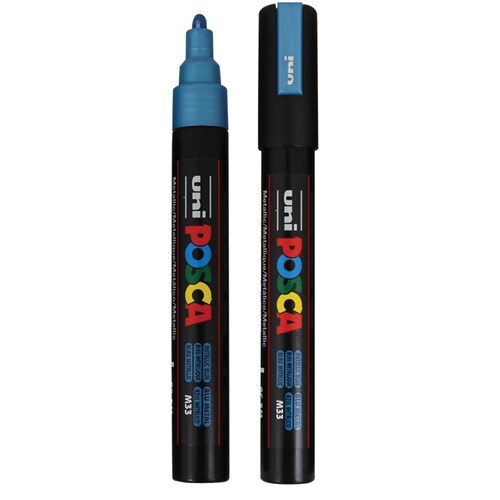 POSCA Paint Marker - Medium Tip - Metallic Blue