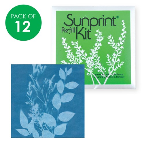 Sun Sensitive Paper - Small - Pack of 12