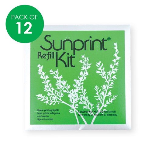 Sun Sensitive Paper - Small - Pack of 12