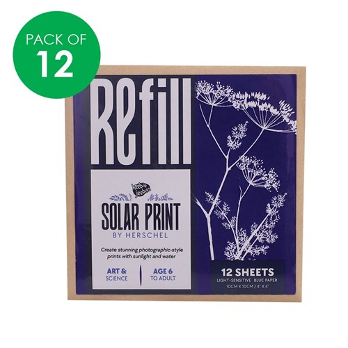 Sun Sensitive Paper - Small - Pack of 12