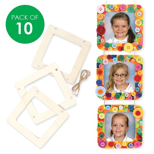 3 Tier Wooden Frames - Pack of 10