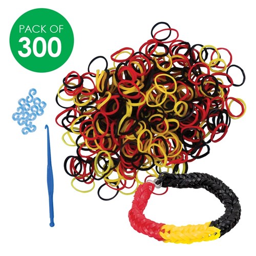 Loom Bands - Indigenous Colours - Pack of 300